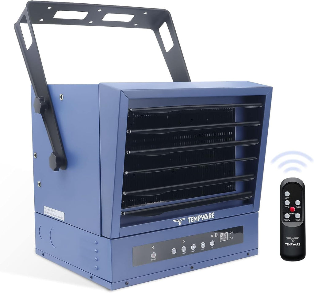 7,500 W Ceiling-Mount Electric Garage Heater with Remote