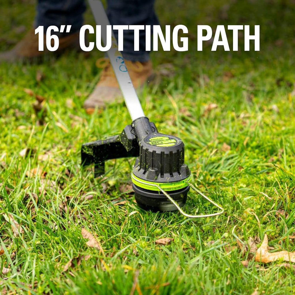 80V Cordless String Trimmer with Attachment-Capable Design