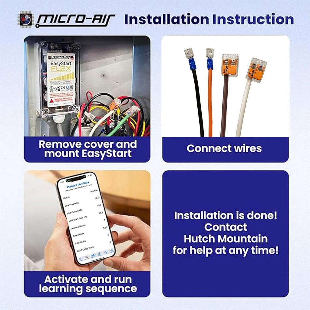 398 Bluetooth Soft-Start Kit for Air Conditioners up to 6 Tons