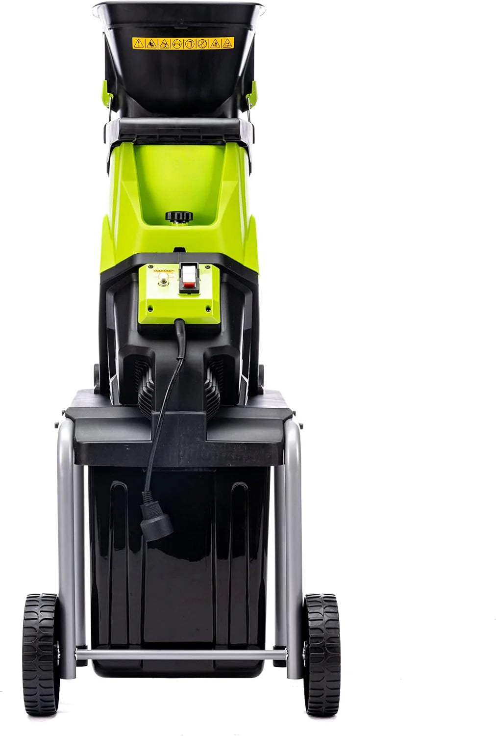 15-AMP Garden Corded Electric Chipper, Collection Bin