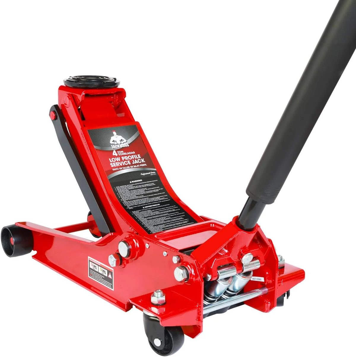 3 Ton Low Profile, Aluminum and Steel Racing Floor Jack with Dual Pistons Quick Lift Pump for Sport Utility Vehicle, Lifting Range 3-15/16"…