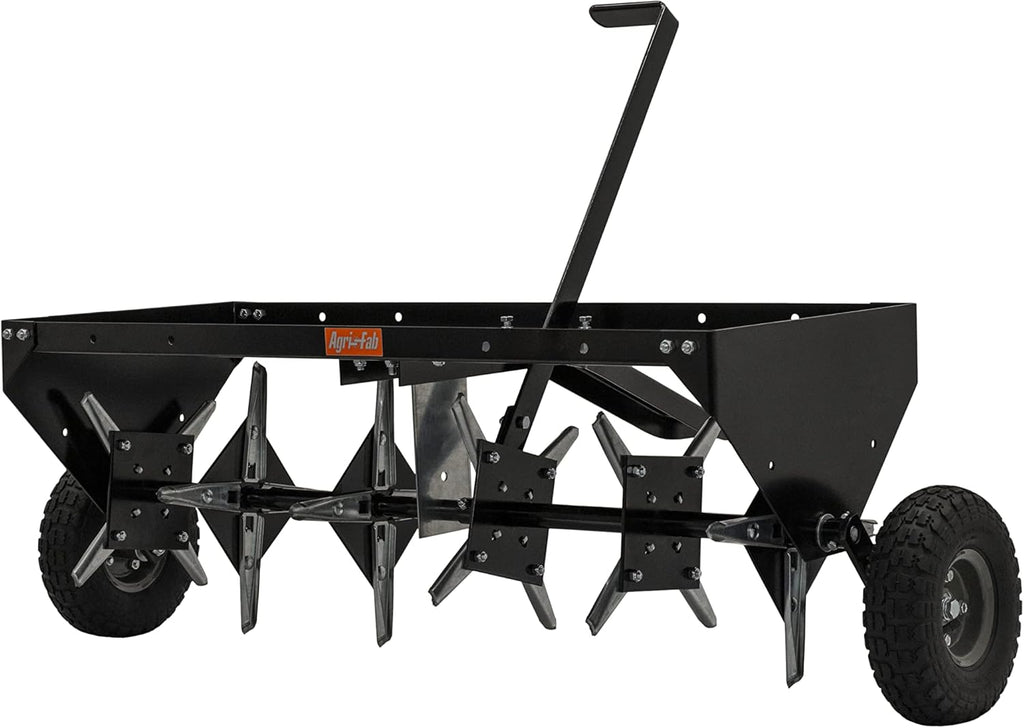 40-Inch Tow-Behind Plug Aerator with 24 Coring Knives