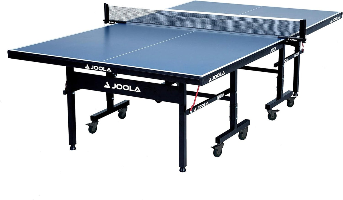 Folding Indoor Table Tennis Table with Net and Post Set