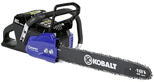 80-VOLT Max-volt Lithium Ion (Li-ion) 18-IN Cordless Electric Chainsaw