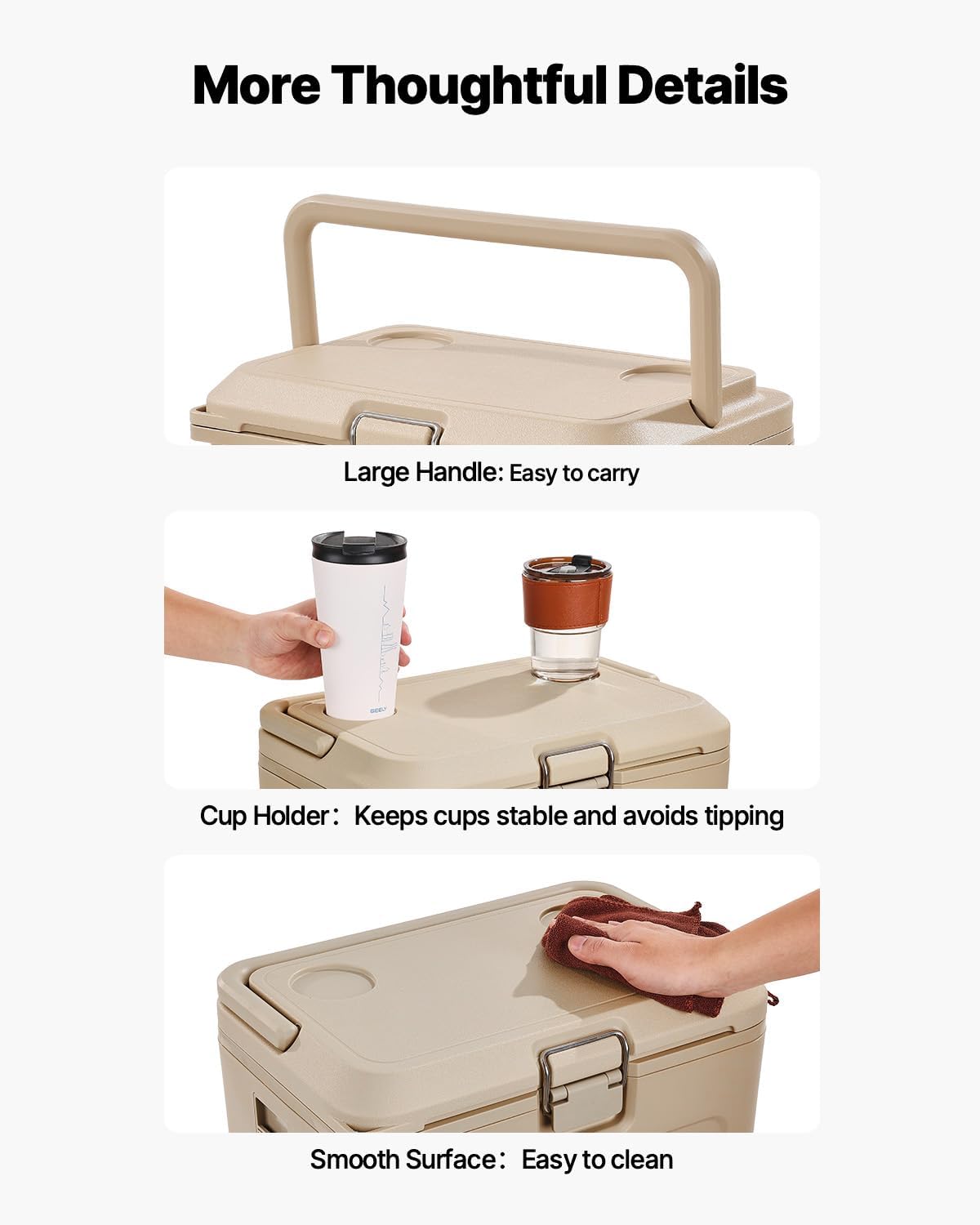 45-Quart Portable Cooler