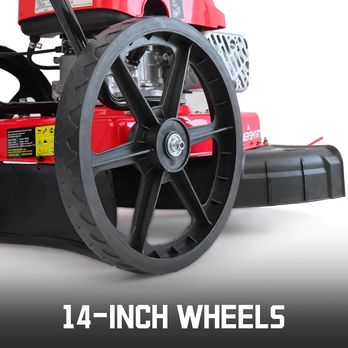 22-Inch Walk-Behind String Trimmer with 161cc Gas Engine