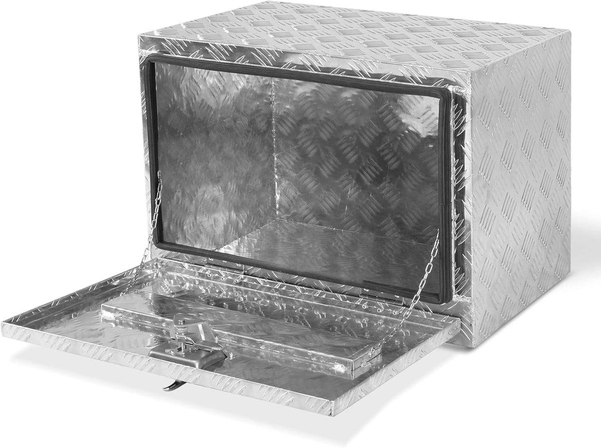 36-Inch Aluminum Underbody Truck Tool Box, Black