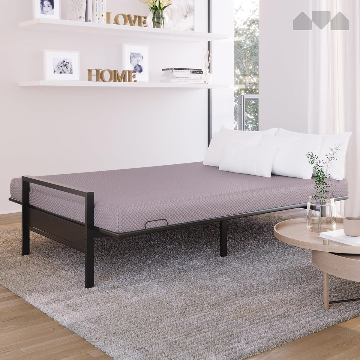 Full-Size Memory Foam Futon Mattress, Frame Not Included