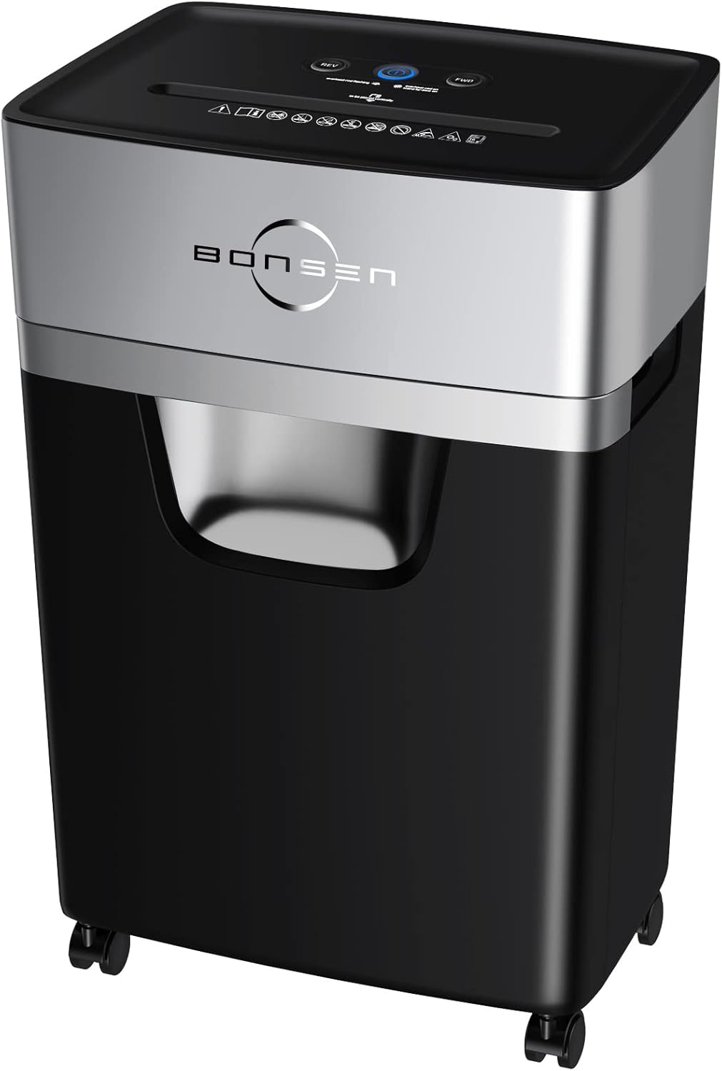 16-Sheet Cross-Cut Paper Shredder with 5.3-Gallon Bin