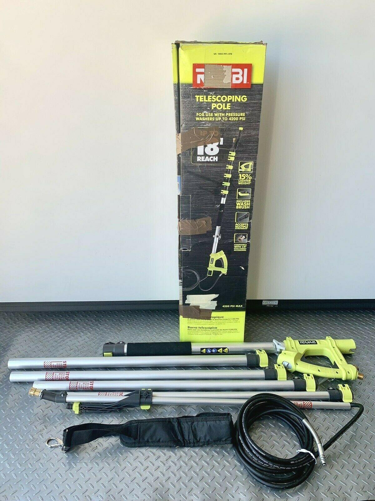 18 ft. Extension Pole for Pressure Washer Up 4200PSI
