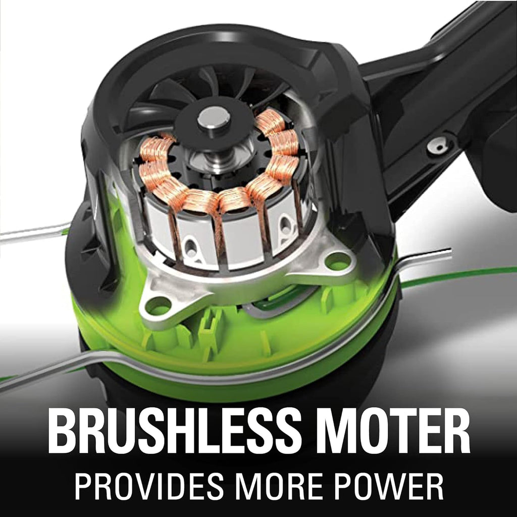 80V Cordless String Trimmer with Attachment-Capable Design