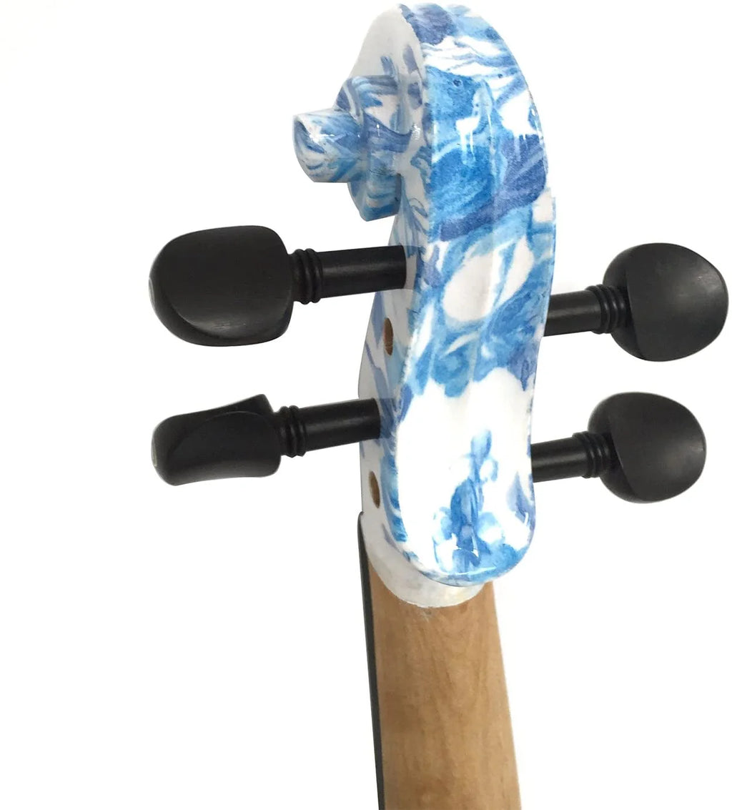 100% Handmade Premium Electric Violin Full Size 4 4 Professional Silent Violin for Student Solid Wood