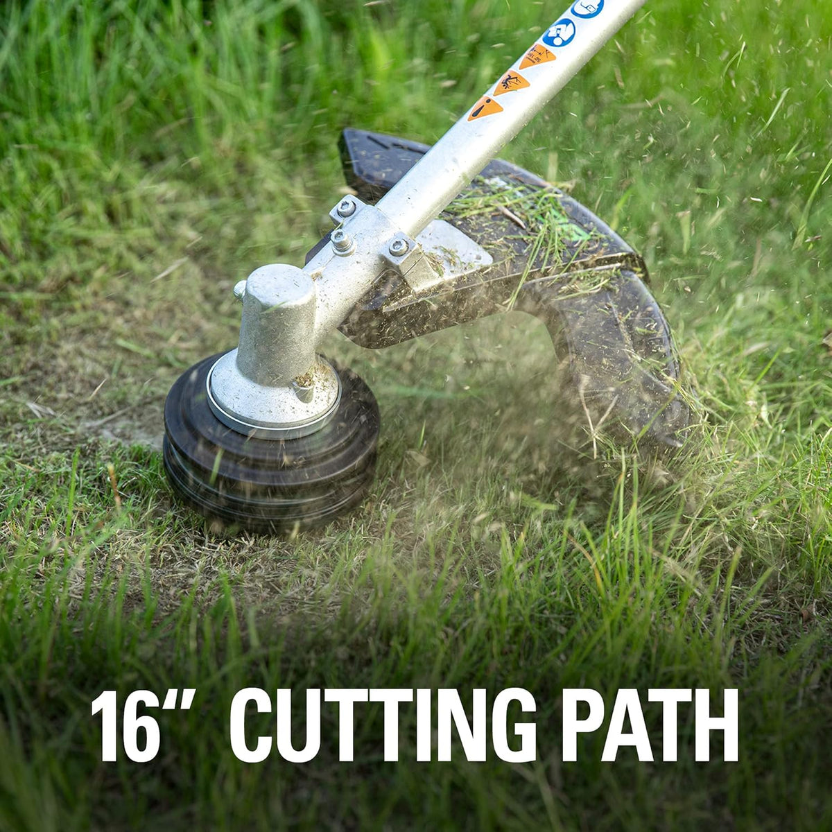 80V Cordless String Trimmer with Attachment-Capable Design