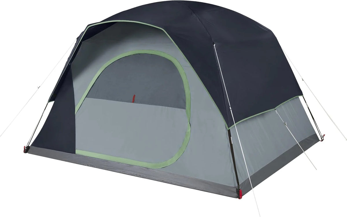 Skydome Tent with 5 Minute Setup, 4-PERSON Weatherproof Tent with Rainfly & Carry Bag, 20% More Headroom Than Traditional Canopies