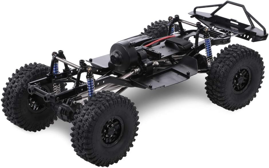 313 mm Wheelbase 1:10 RC Crawler Chassis, Compatible with Axial SCX10 II