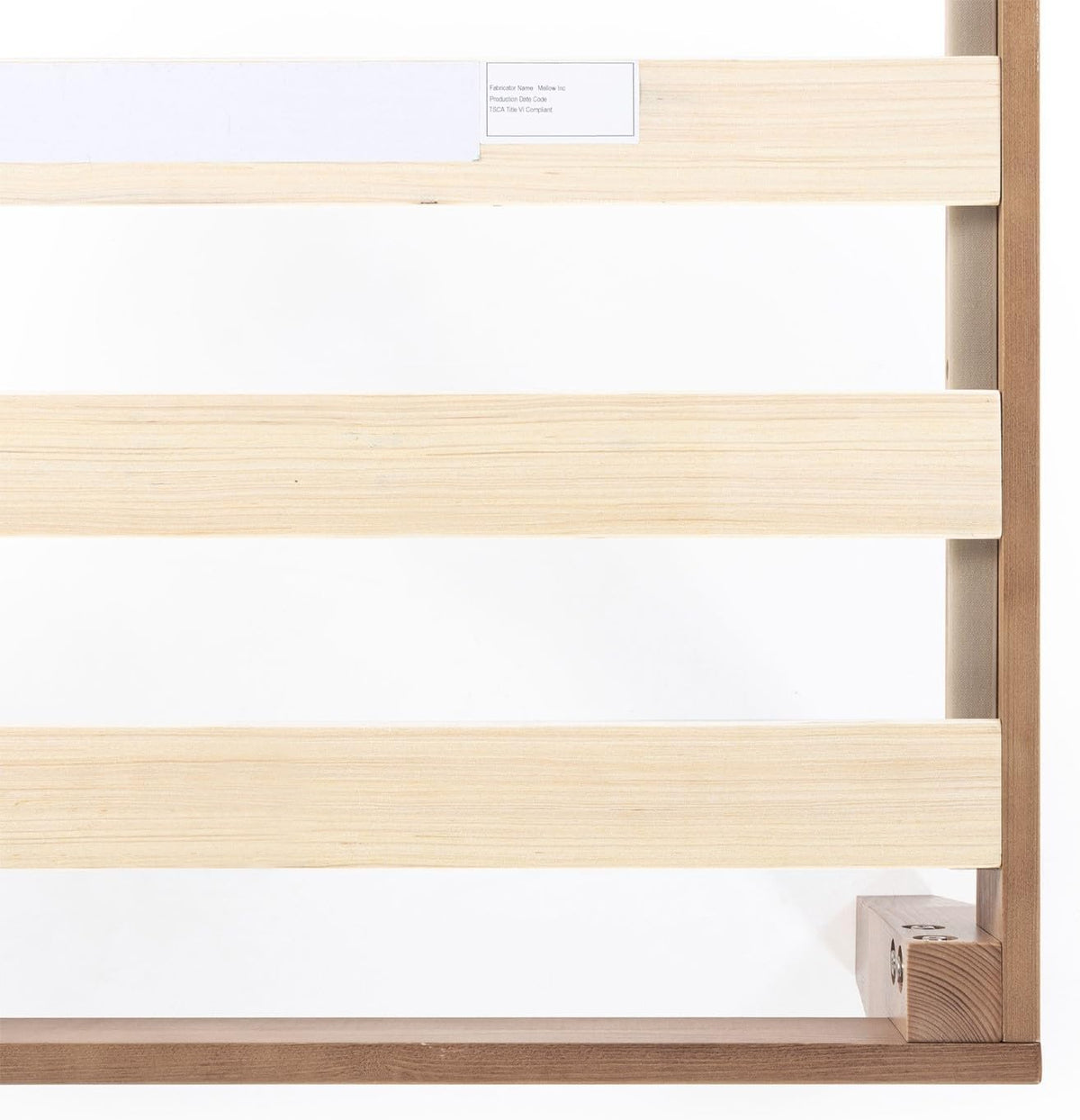 12-Inch Solid Wood Platform Bed Frame, Queen, Natural