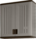 4 cu ft Resin Wall Storage Cabinet with One Shelf