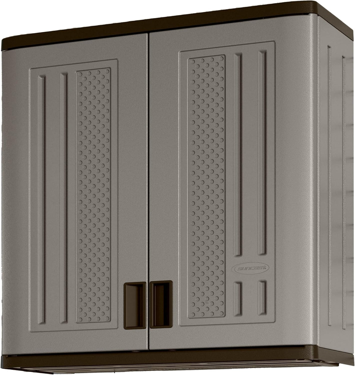4 cu ft Resin Wall Storage Cabinet with One Shelf