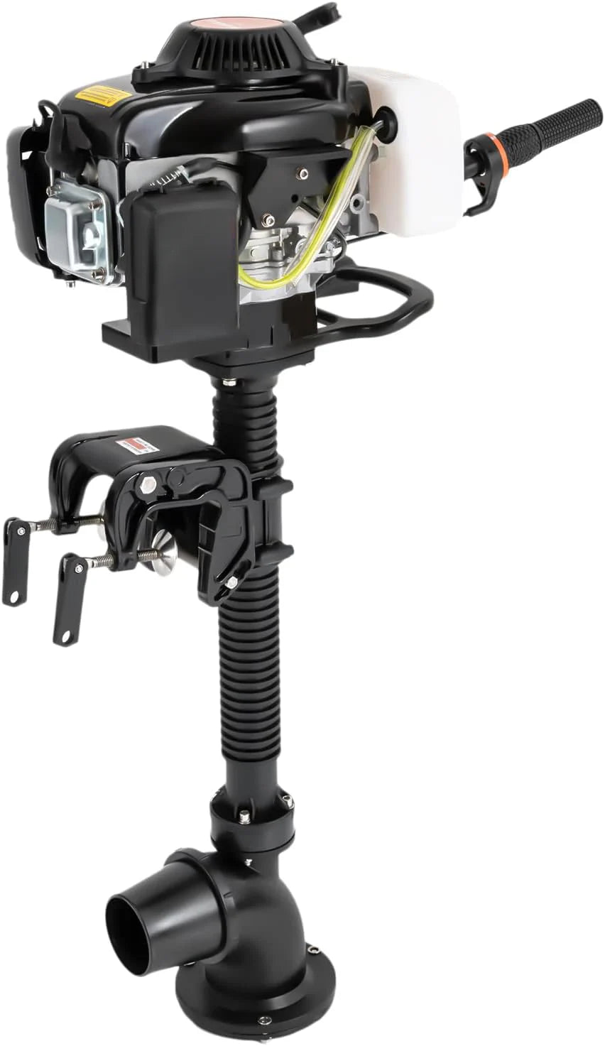 4 Stroke 4HP Outboard Motor, 4 Stroke 55CC Jet Pump Boat Engine W/wind Cooling Cdi System for Rubber Boats, Wooden Boats, Fishing Boats,…