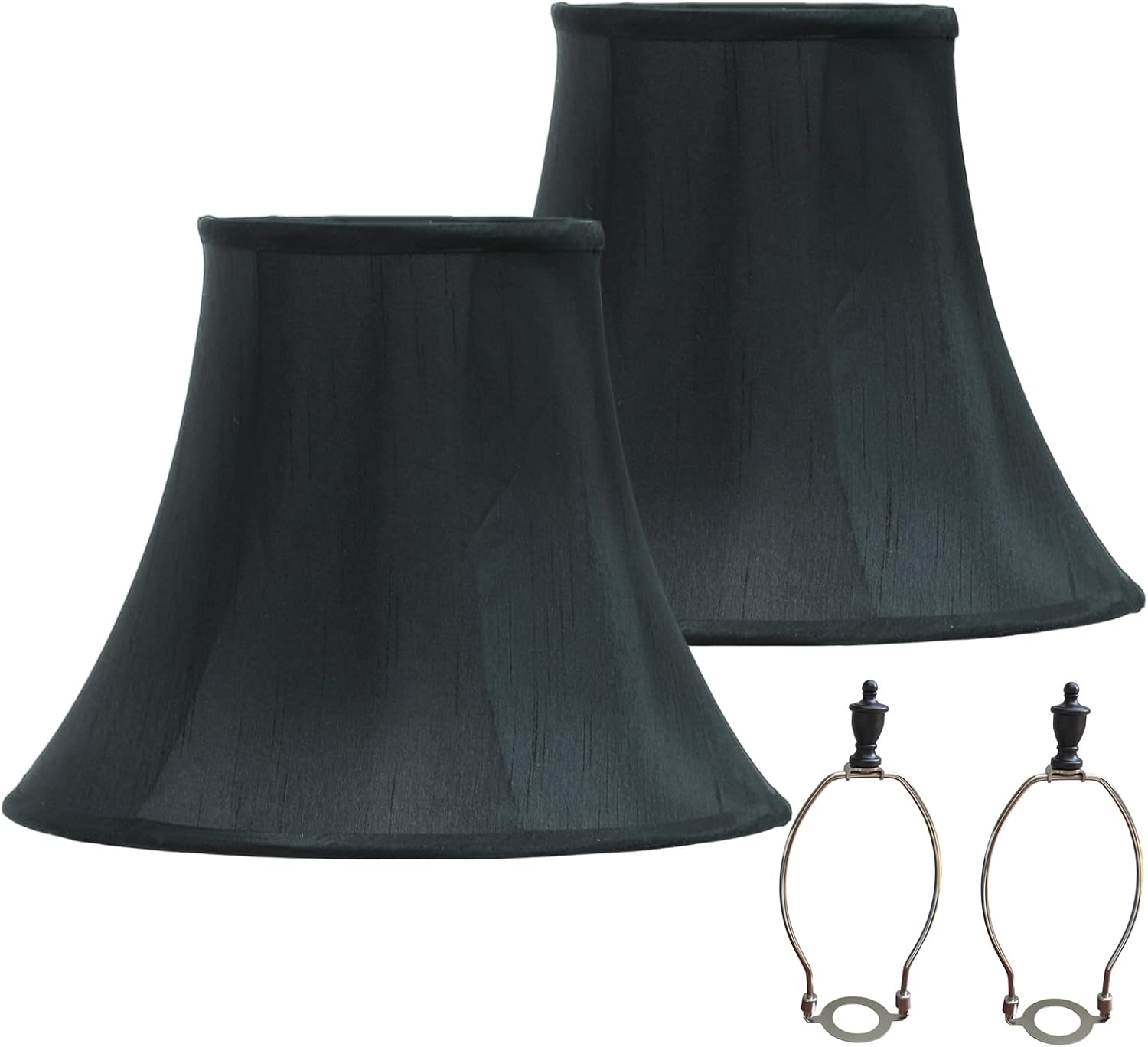 Shadevie Pleated Fabric Lamp Shade, Cream – for Arc & Floor Lamps