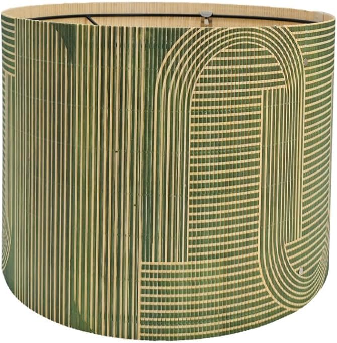 Shadevie Bamboo Art Deco Lamp Shade – for Modern Home Decor