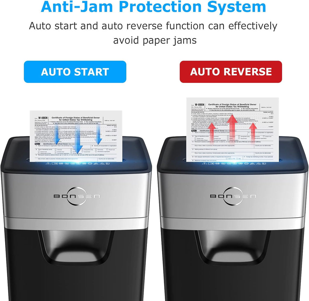 16-Sheet Cross-Cut Paper Shredder with 5.3-Gallon Bin