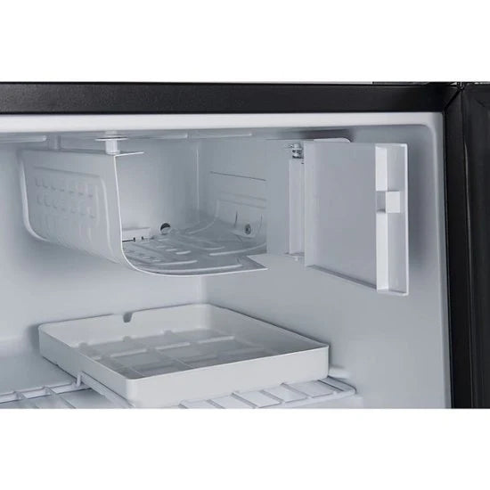 1.7-CU. ft. Single-door Mini Refrigerator with Half-width Chiller Compartment Black