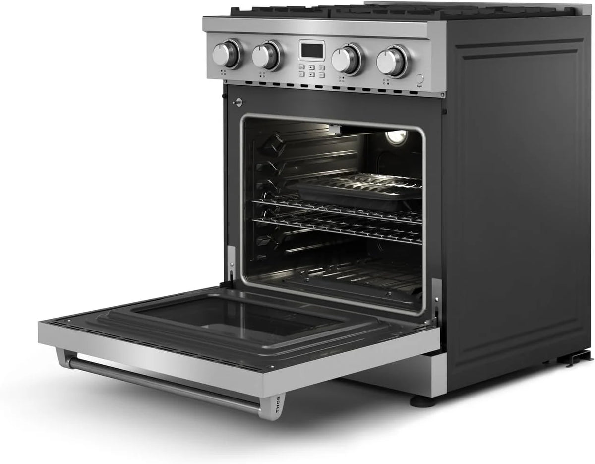 Kitchen Professional 30-INCH Gas Range in Stainless Steel - Model Thor