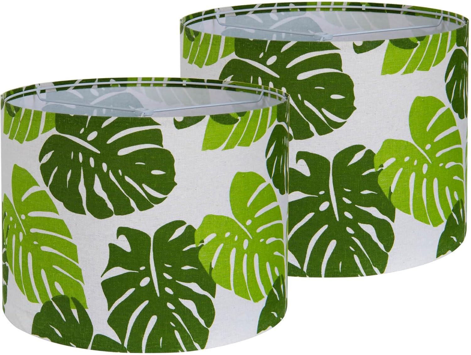 Shadevie Floral Drum Lamp Shade – for Bedroom & Living Room