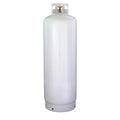 100LB (23 gal) Multi-valve Propane Tank with High Capacity Filler, Great for Mixed Heating Systems, Home Fireplaces, Dryers and Grills