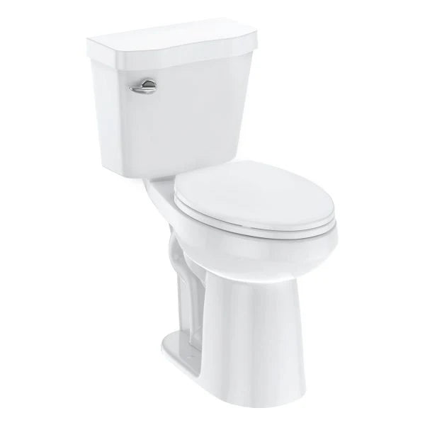 21TOILET, Elongated Toilets for Bathrooms, Two-piece Toilet with Soft Close Seat, 1.28 Siphonic Flush Toilet with Universal Height Ada…