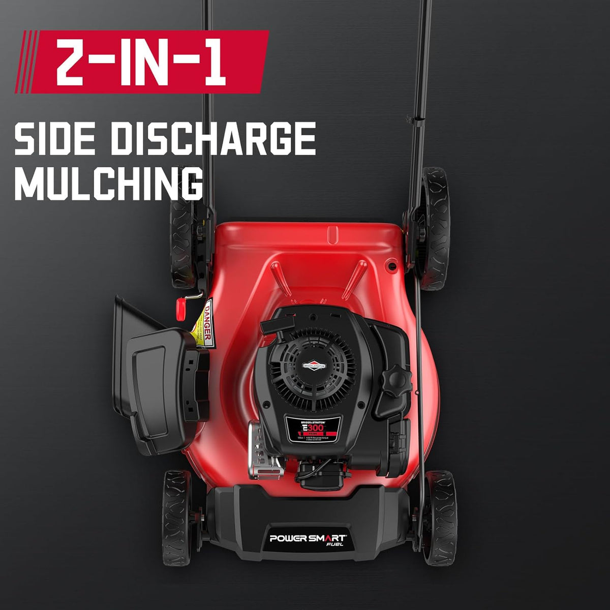 21-Inch Gas Push Lawn Mower with 125 cc Engine