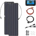 400W Flexible Monocrystalline Solar Panel Kit, 2 x 200W