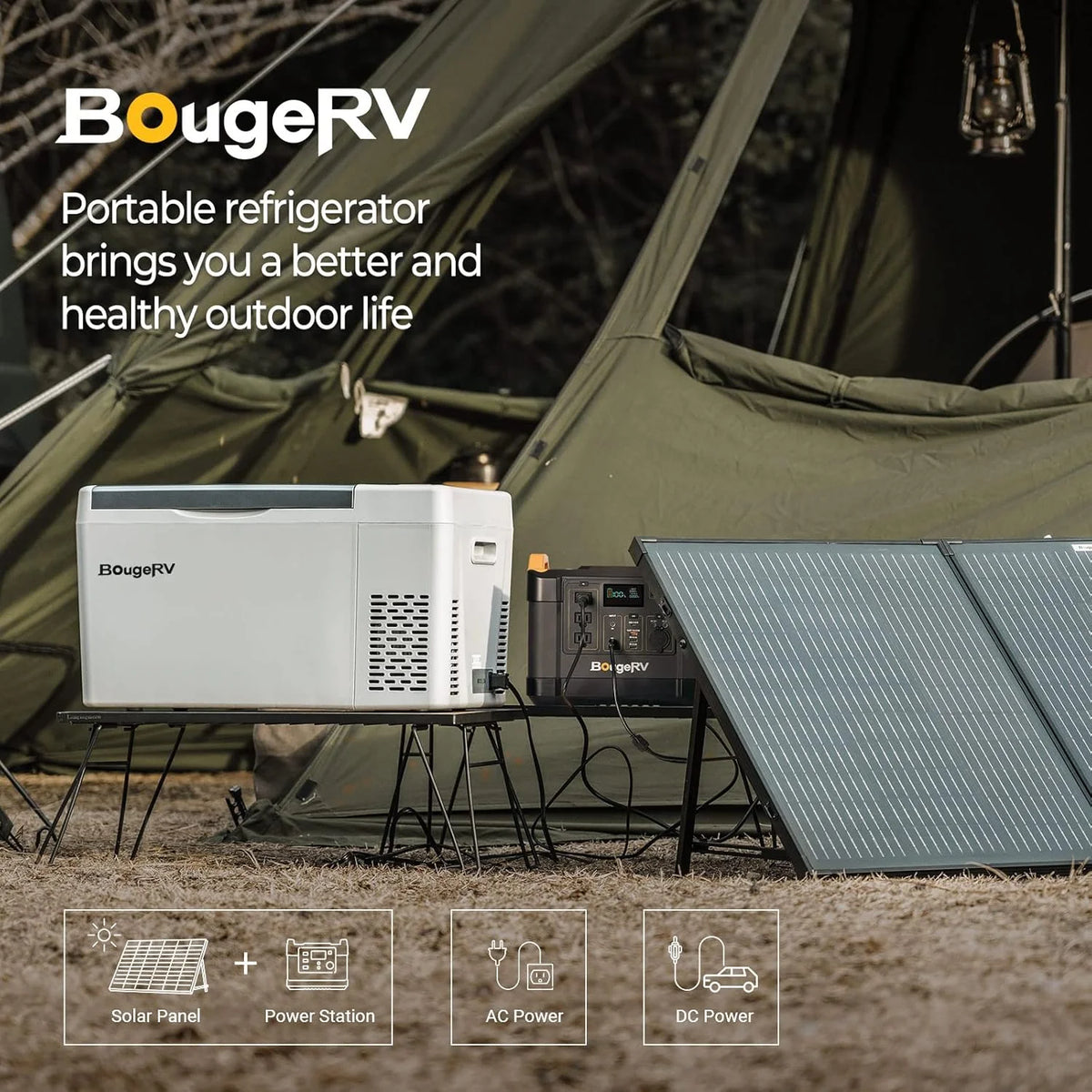 12 Volt Refrigerator 12V Car Fridge 23 quart Portable Freezer Compressor Cooler 12/24V Dc 110~240 Volt AC for Truck Van RV Camper Suv Travel…