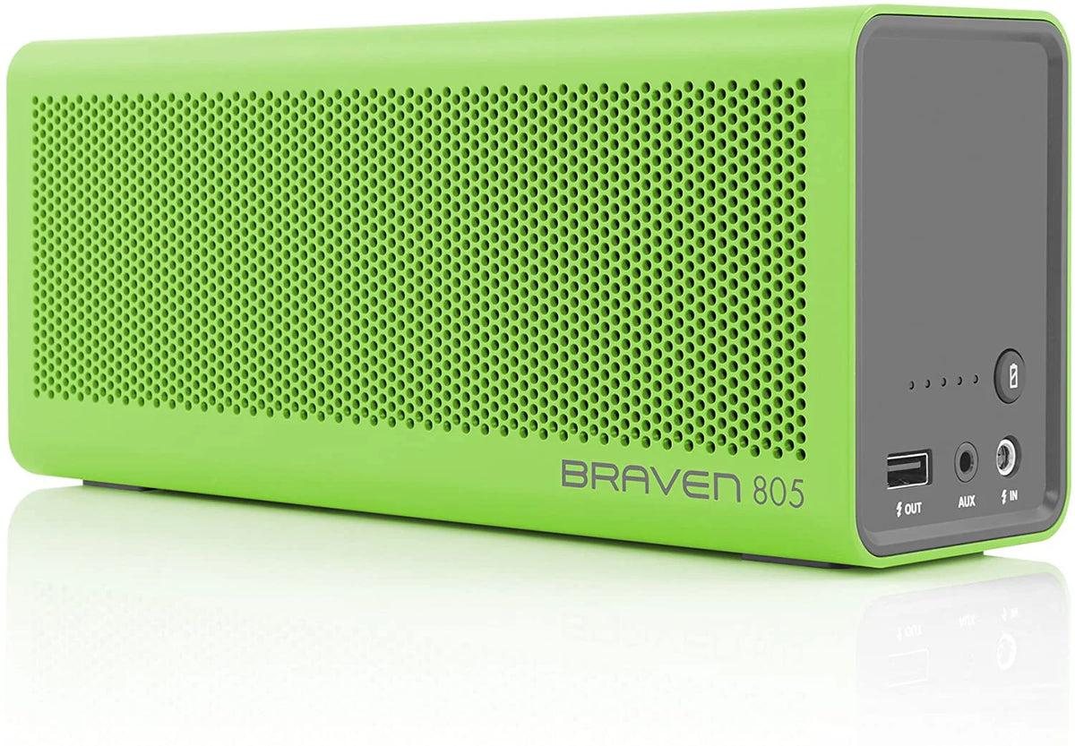 805 Portable Wireless Bluetooth Speaker [18 Hour Playtime] Built-in 4400 Mah Power Bank Charger