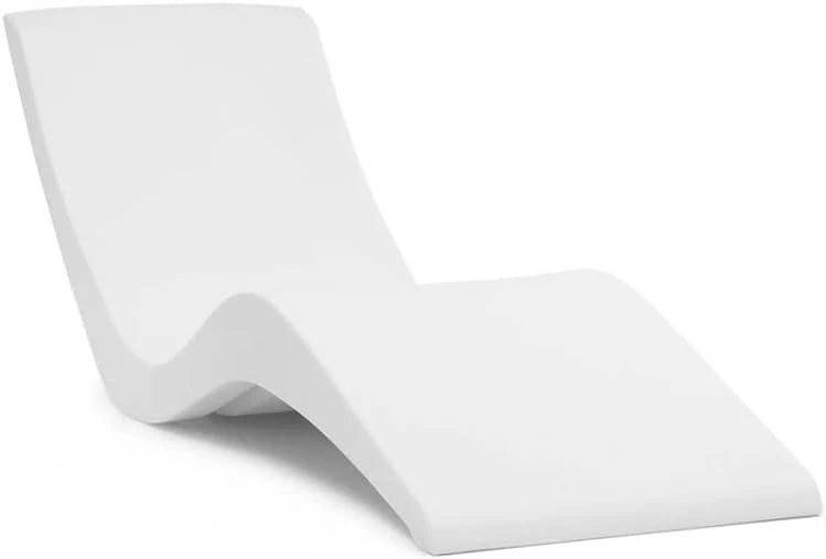 Classic White - In-pool Chaise Lounger - Designed for Water Depths Up to 9" - Aqua Outdoors - Set of 2 - Compatible with All Pool Types -…