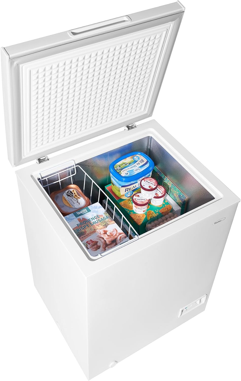 5.0 cu ft Chest Freezer with Adjustable Thermostat