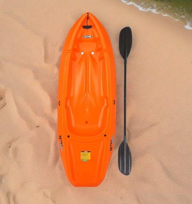 6' Youth Kayak with Paddle. Designed for Stability and Safety, It's the Perfect Choice for Young Paddlers Ready to Conquer the Water