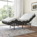 Adjustable Bed Frame -Wireless Remote -Memory Function -Adjustable Bed Base -Head and Foot Lift Incline -Zero Gravity -Quiet Motorfor Lying…