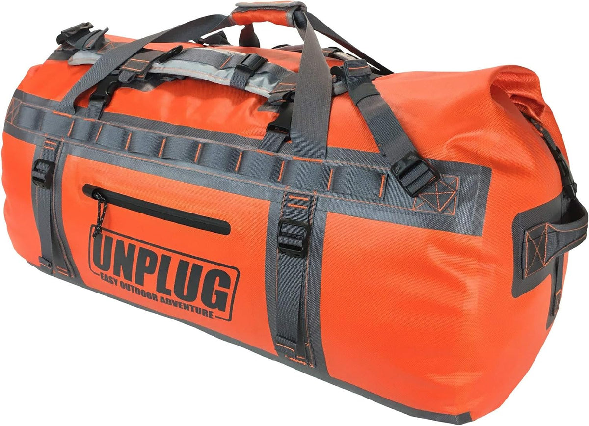 Ultimate Adventure Bag -1680D Heavy Duty Waterproof Travel Duffel Bags for Camping, Motorcycle Dry Bag, Waterproof Bags for Boating,…