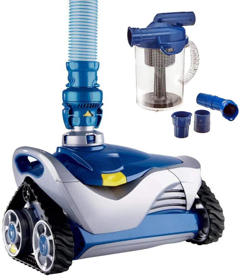 Automatic Suction Side Pool Cleaner Vacuum with Cyclonic Leaf Canister