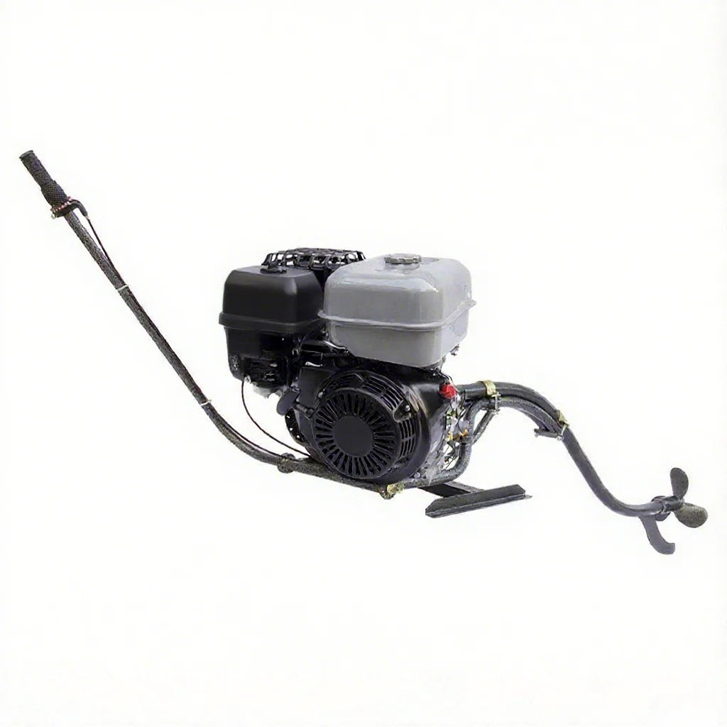 15HP 4 Stroke Outboard Motor, 420CC Marine Fishing Boat Engine Single-cylinder 6L, Big Fuel Tank Up to 20 Km/h 3600RPM