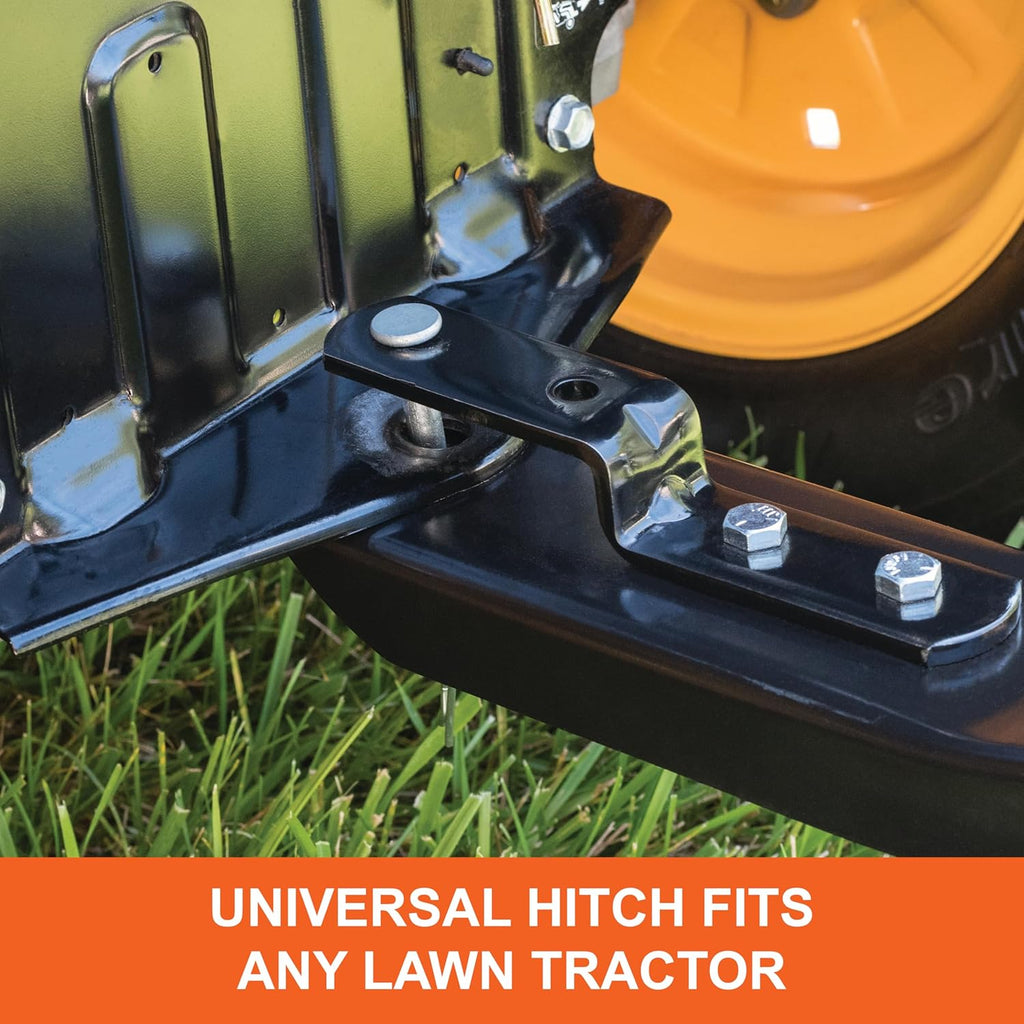 40-Inch Tow-Behind Plug Aerator with 24 Coring Knives