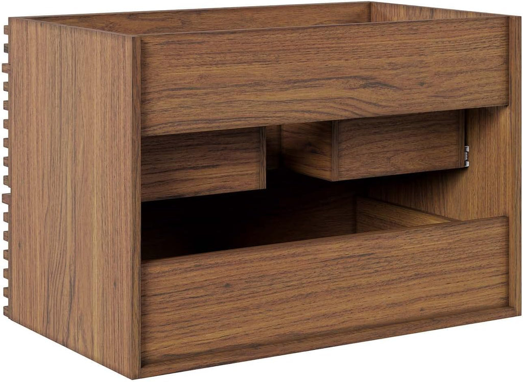 30-Inch Wall-Mounted Bathroom Vanity Cabinet, Sink Not Included