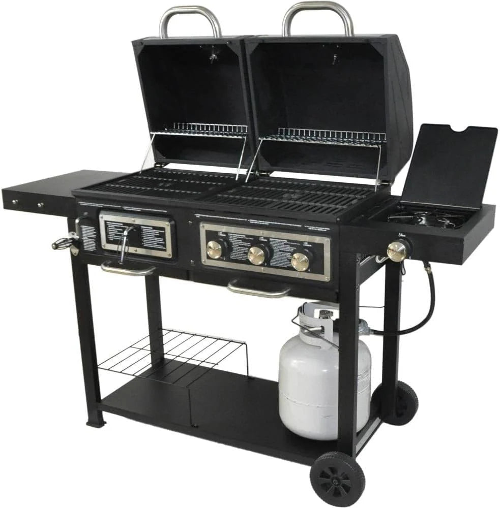 Dual Fuel Combination Charcoal/gas Grill