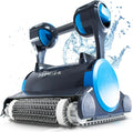 Robotic Pool Cleaner (2025 Model) with Multimedia, Oversized Leaf Bag, Standard & Ultrafine Filters, Weekly Timer, Waterline Cleaning & More…