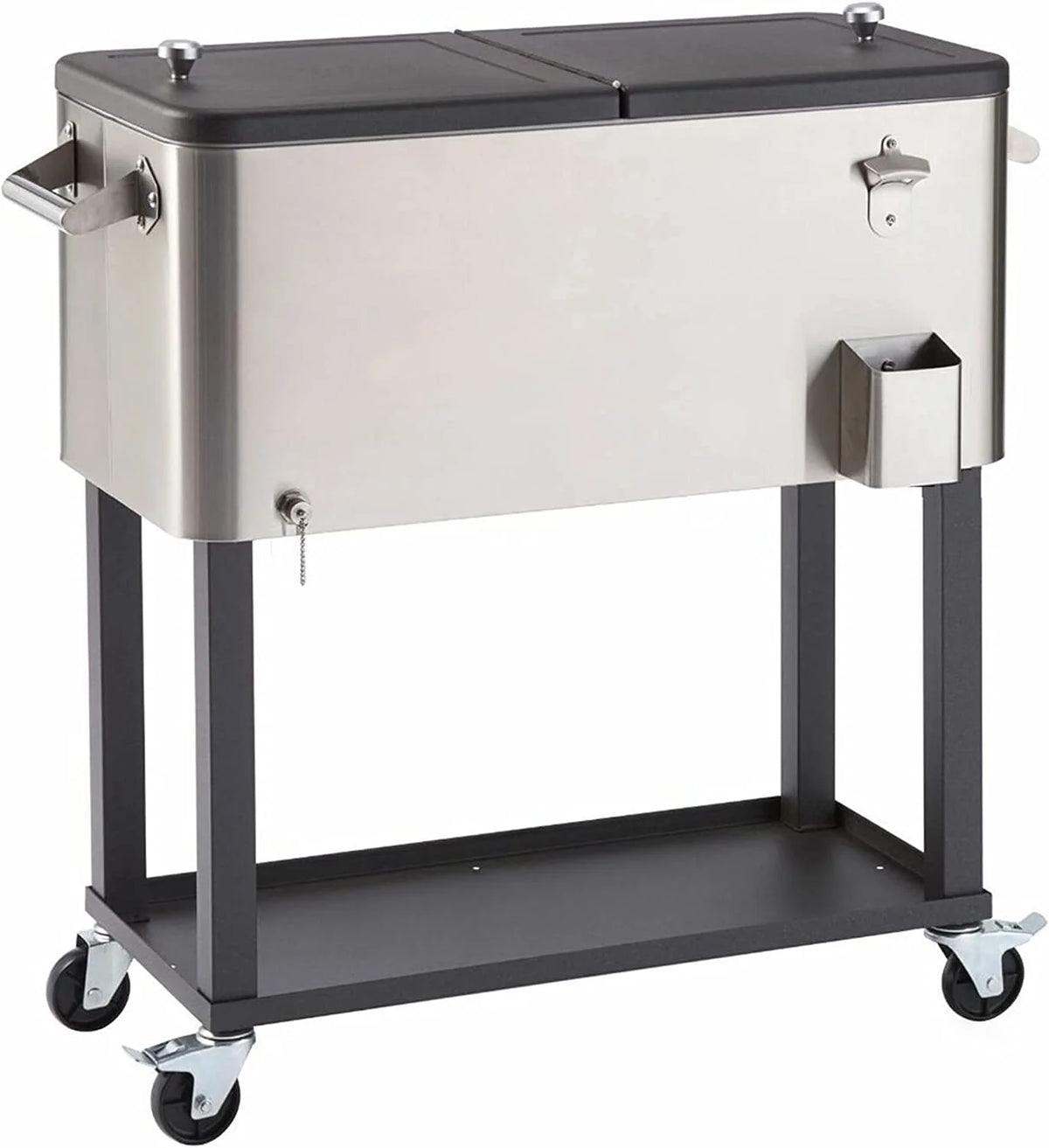 Stainless Steel Cooler with Cover (100 quart
