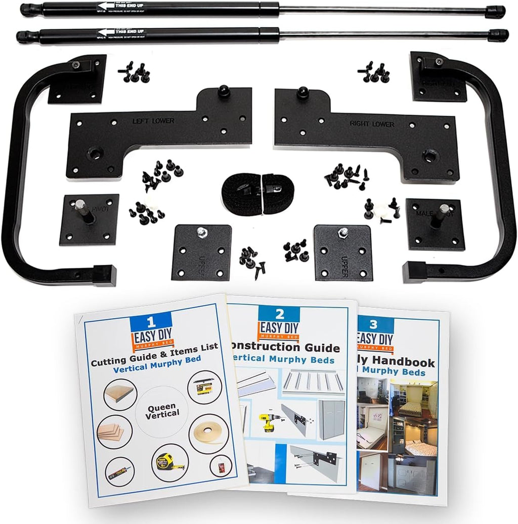 Queen Vertical Wall Bed Hardware Kit