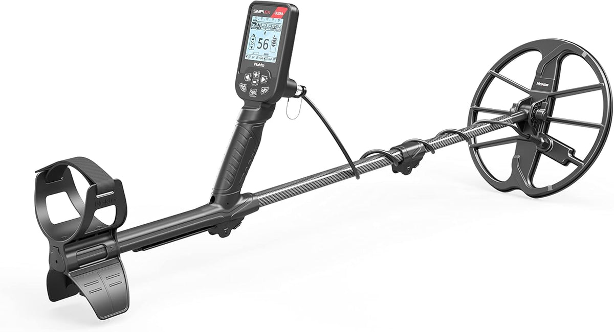 SIMPLEX Ultra Waterproof Metal Detector with 11-Inch Search Coil