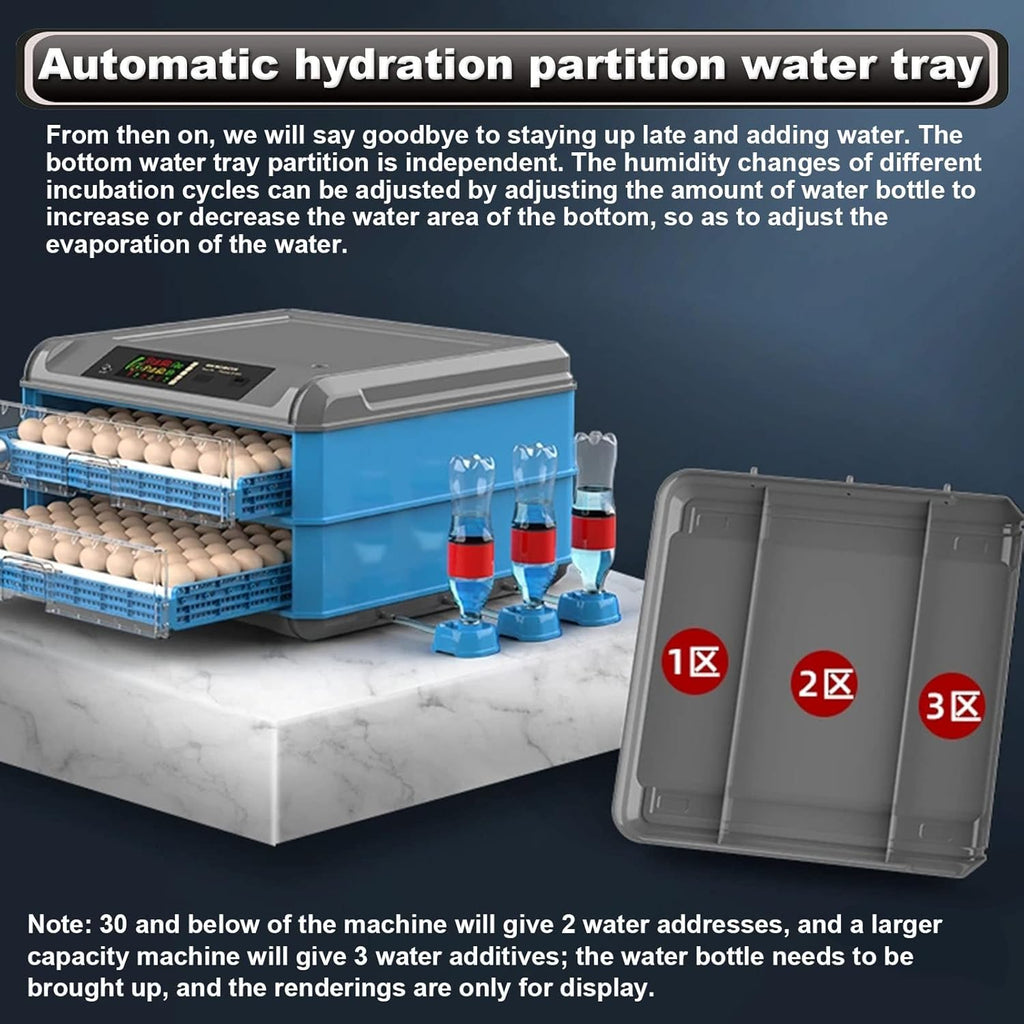 Automatic Egg Incubator with Temperature and Humidity Control